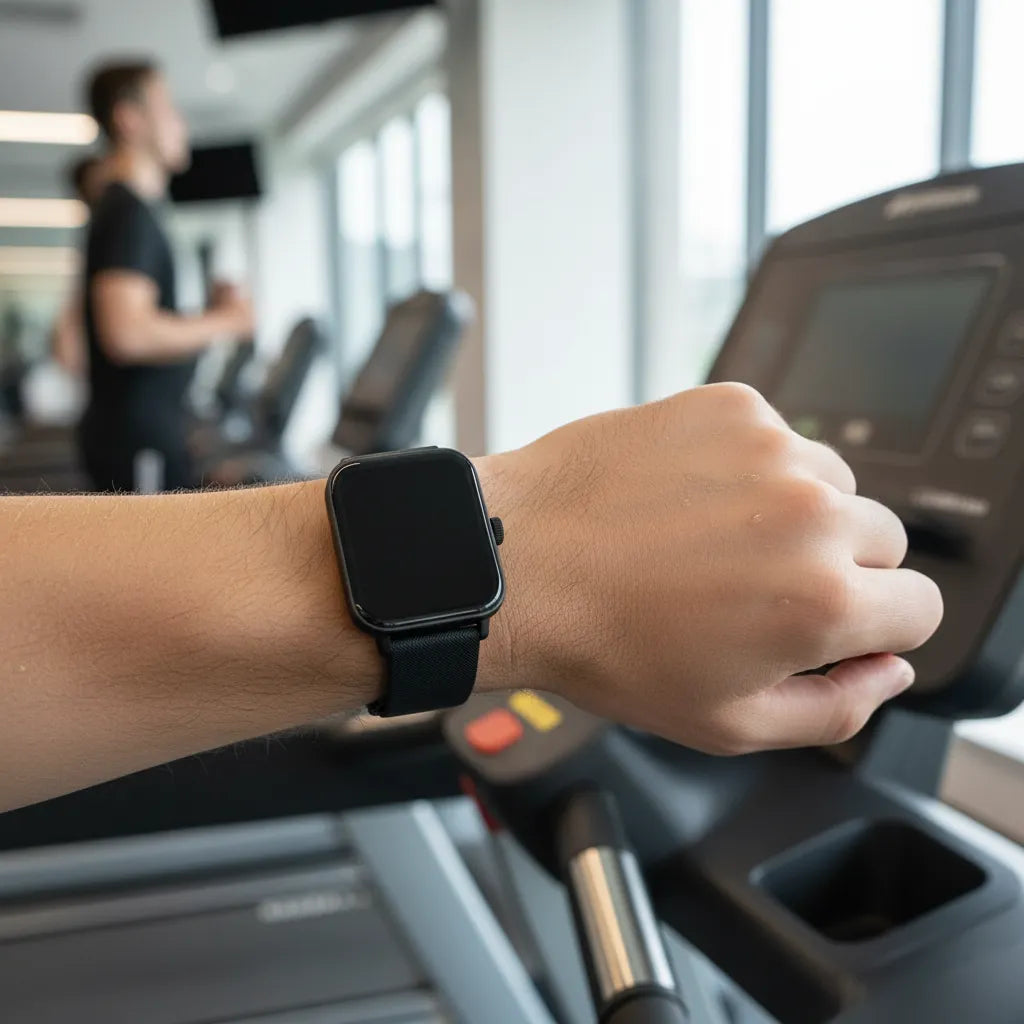EvoPulse Smartwatch + Free Fitness Waist Bag